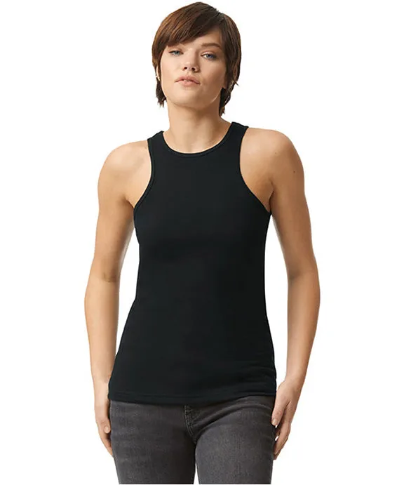 101CVC - American Apparel Ladies CVC Racerback Tank Top