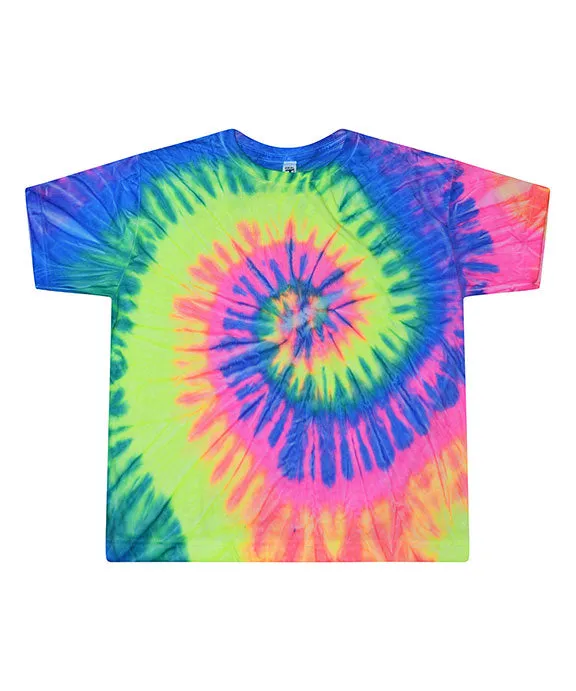 1050CD - Tie-Dye Ladies Cropped T-Shirt