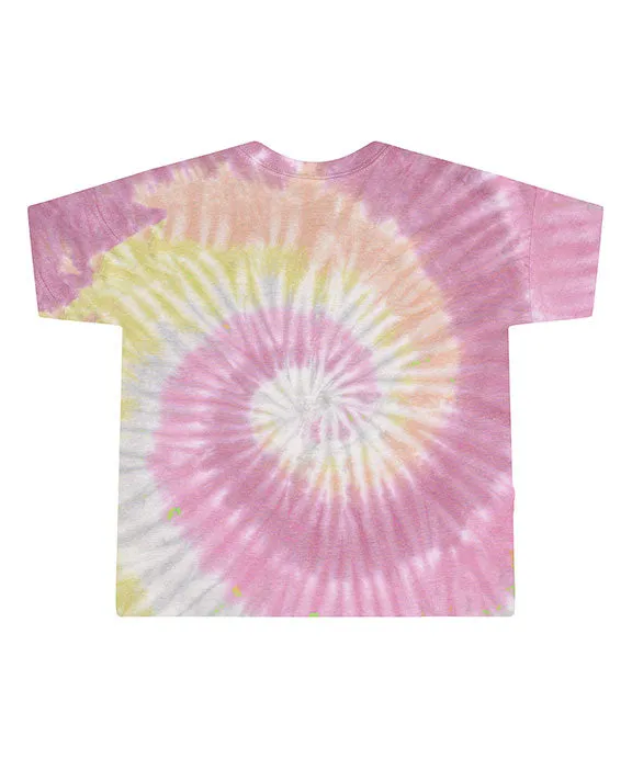 1050CD - Tie-Dye Ladies Cropped T-Shirt