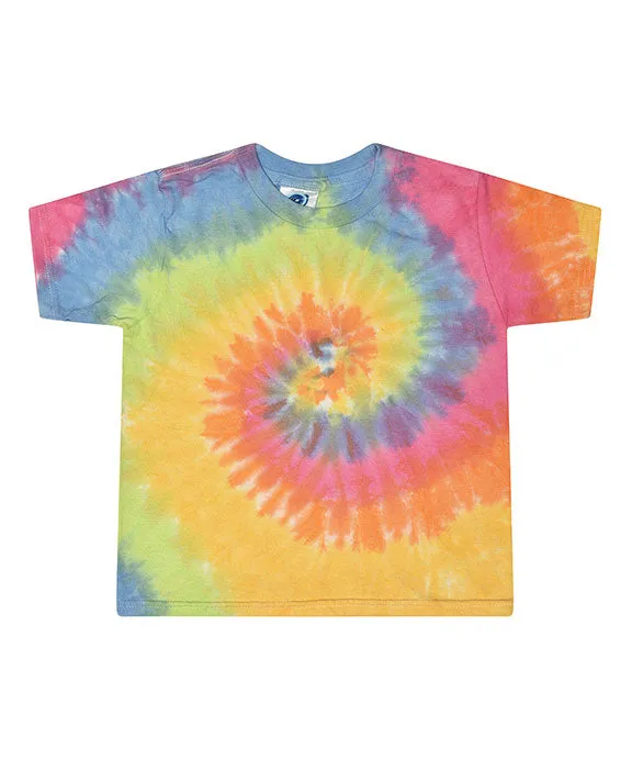 1050CD - Tie-Dye Ladies Cropped T-Shirt