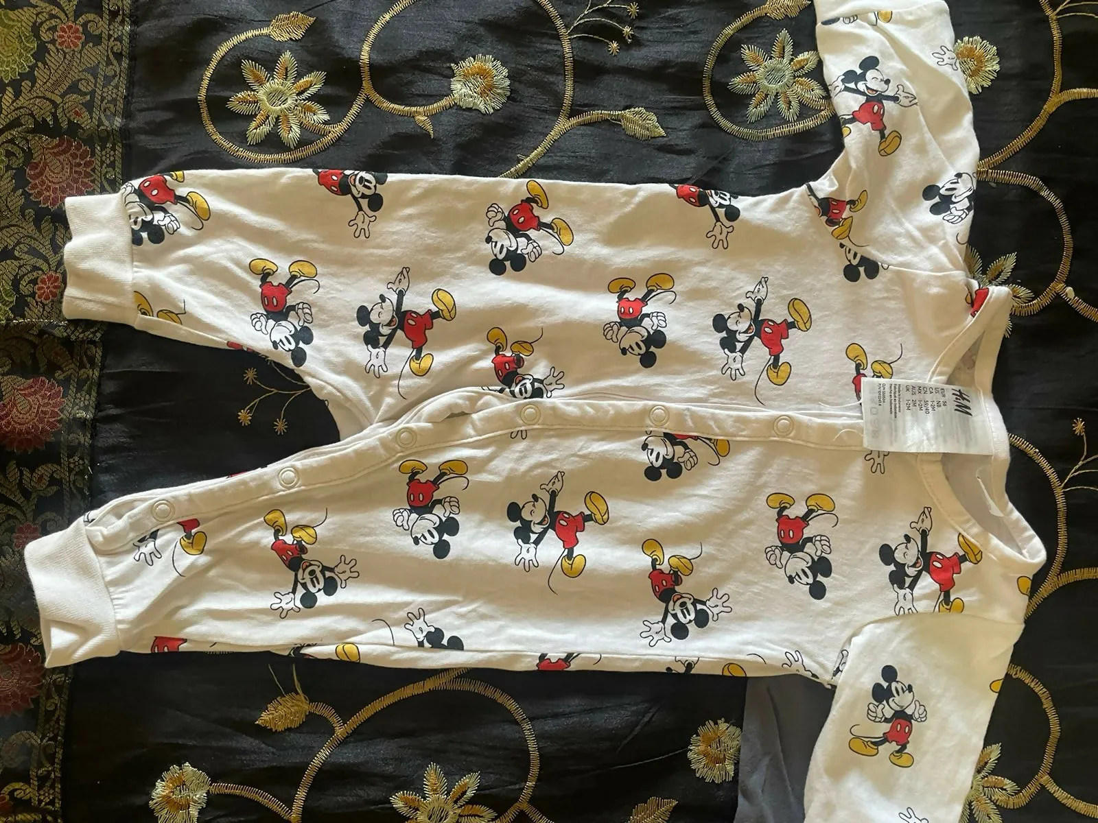 2-pack printed pyjamas, Mickey Mouse Disney, H&M (Imported from Europe)