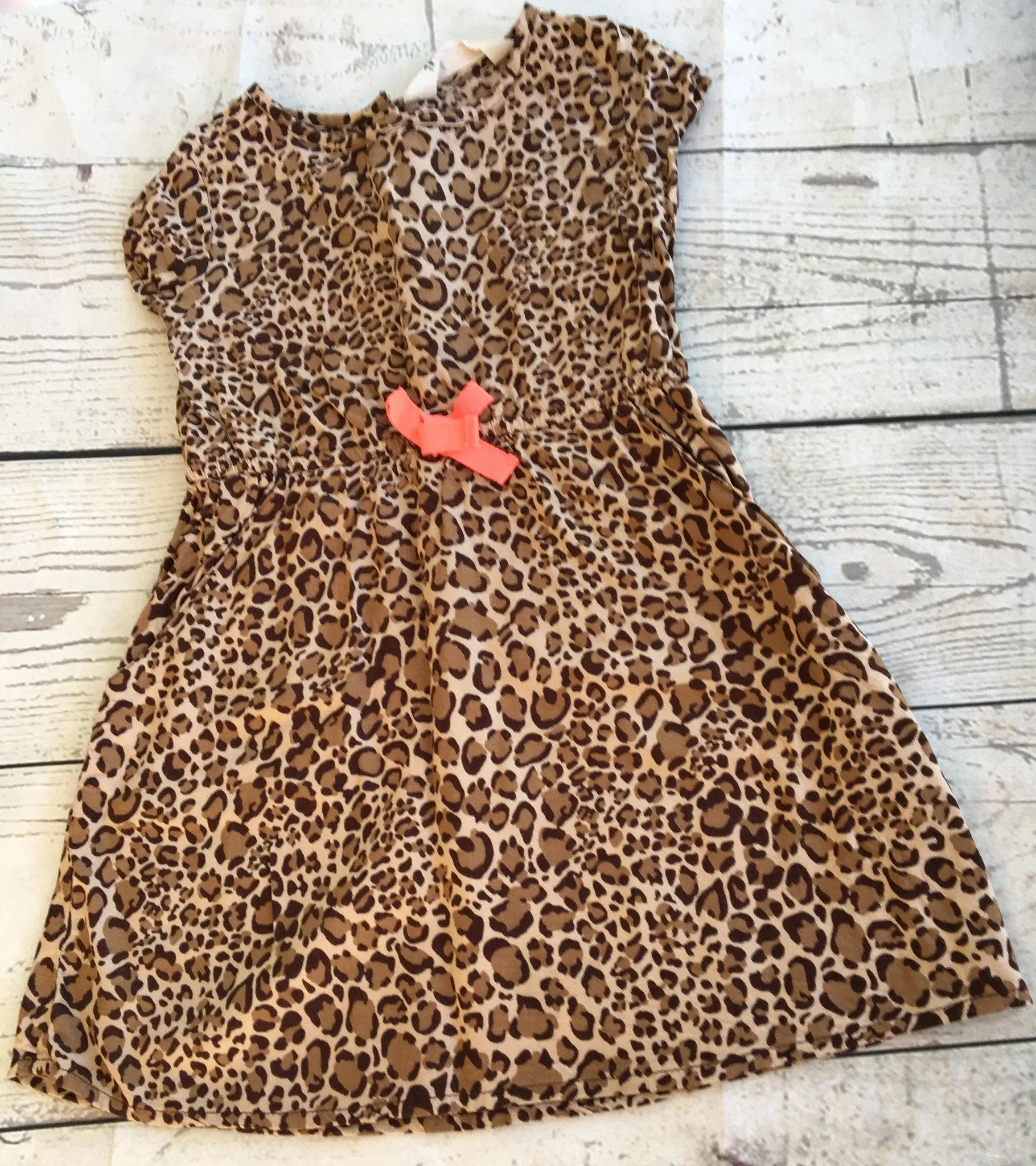 3-4 Years Animal Print Dress