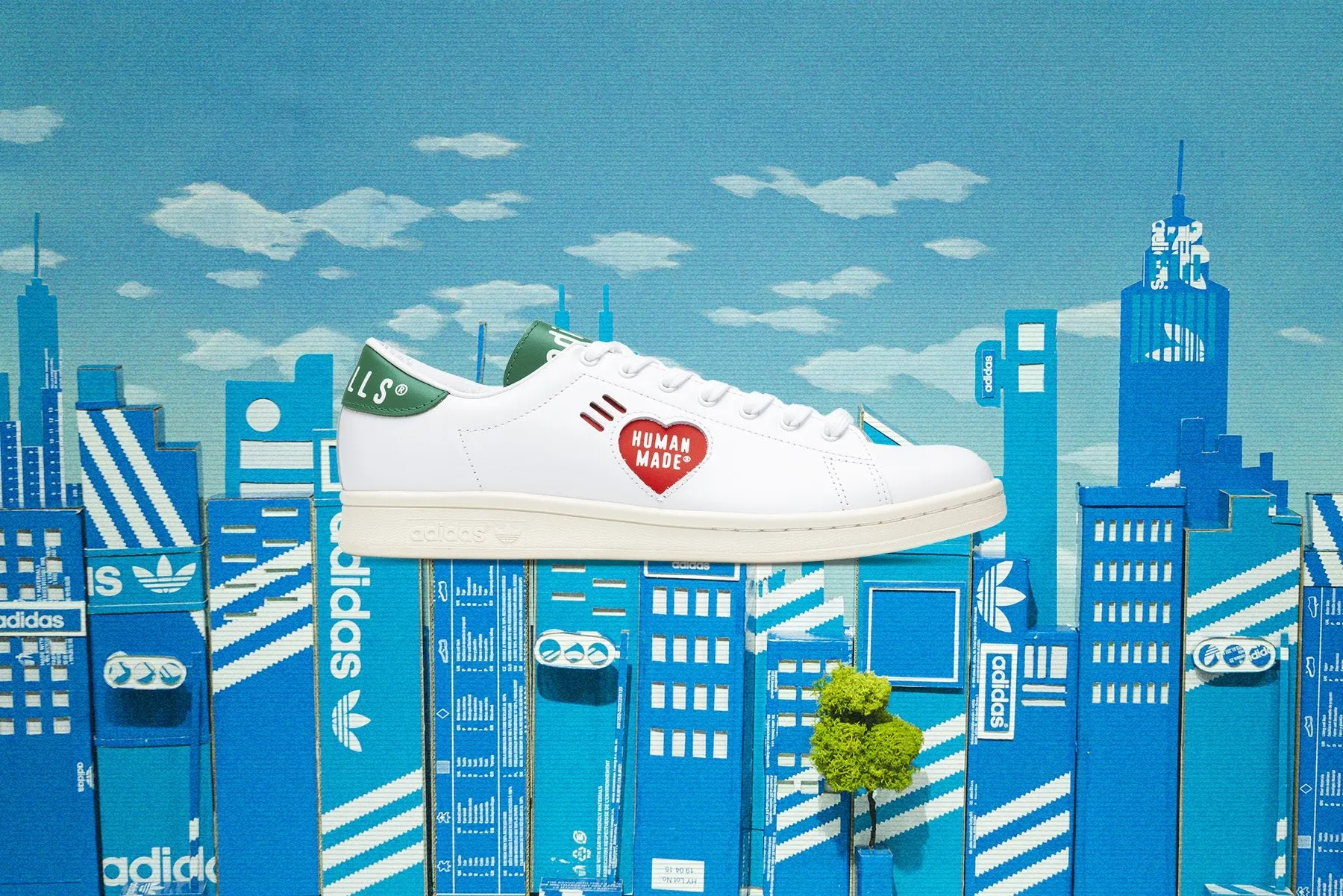 Adidas Originals x Stan Smith - White/Green