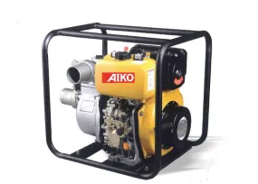 Aiko Diesel Water Pump with 4" C/W E/Starter | Model : WP-100KB-4E