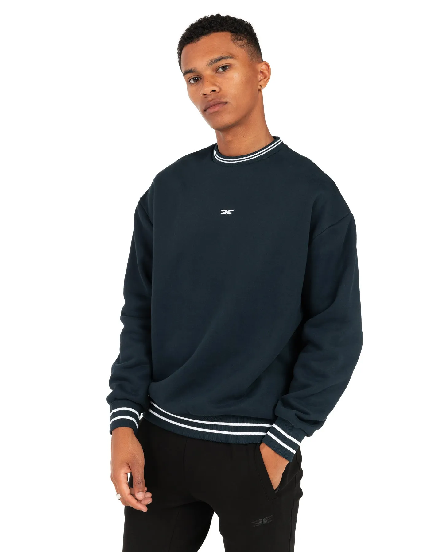 Alpine Heavyweight Crewneck - Navy