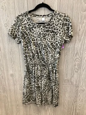 Animal Print Dress Casual Midi Old Navy, Size S