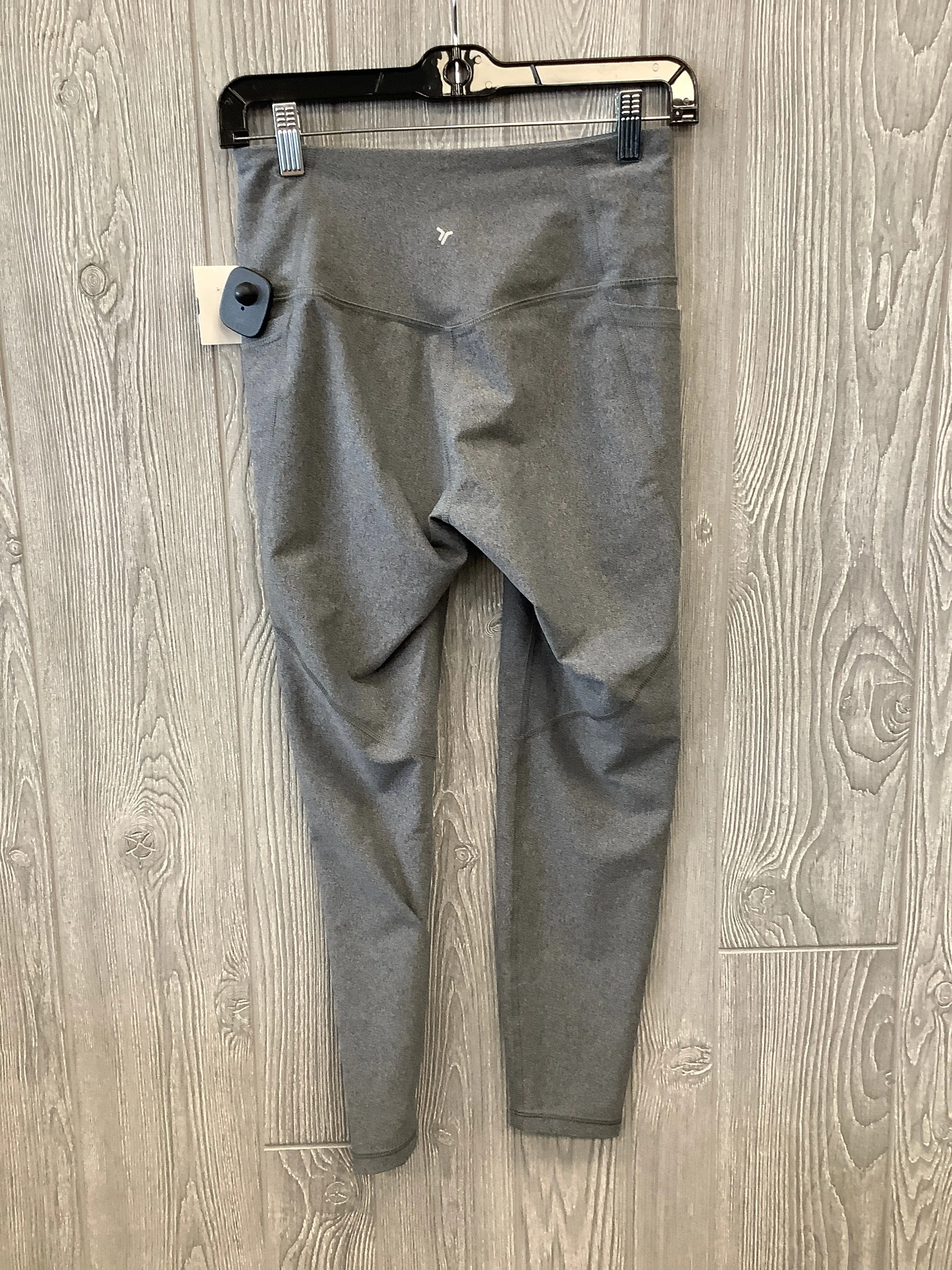 Athletic Leggings By Old Navy In Grey, Size: M