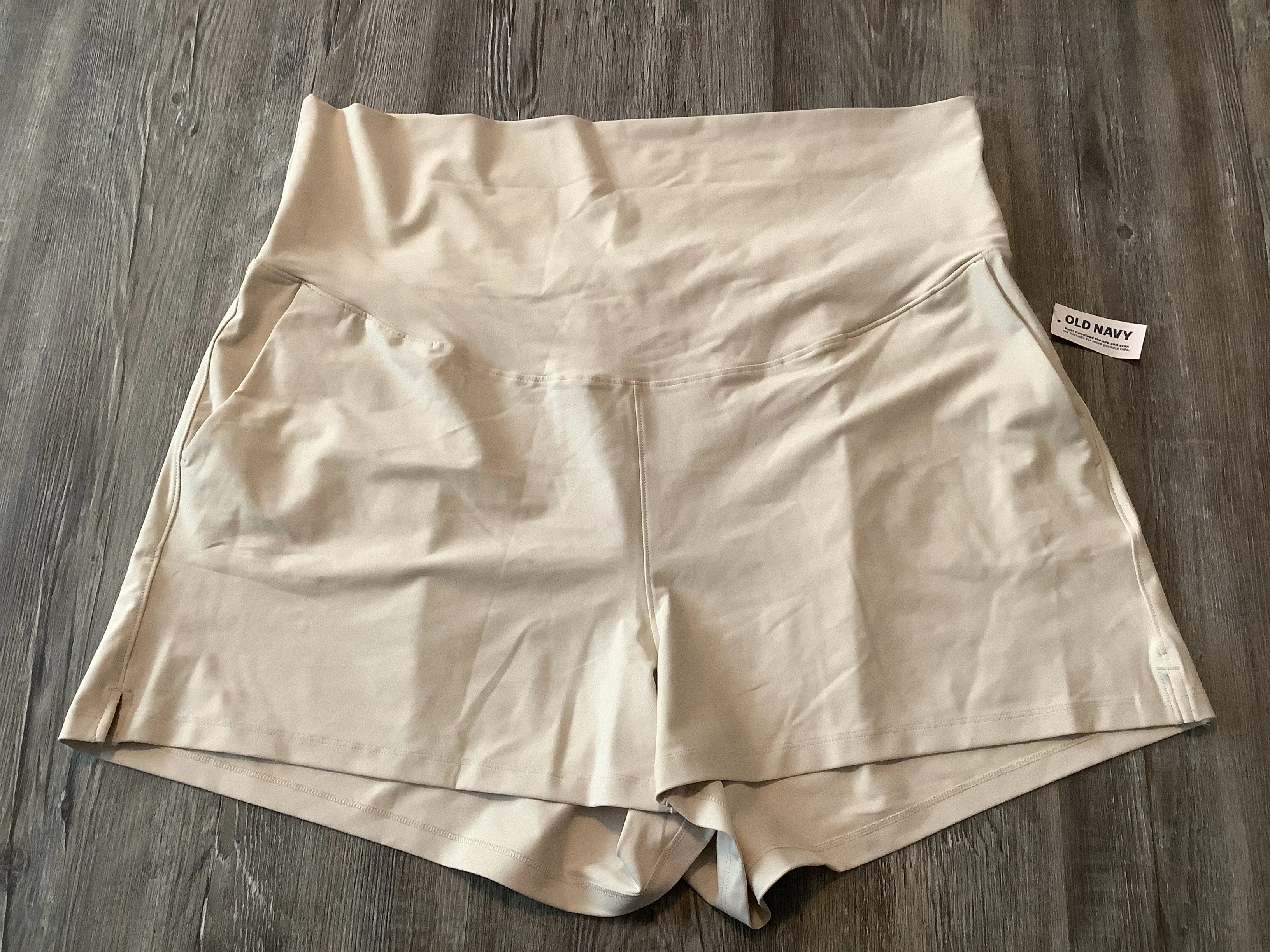 Athletic Shorts By Old Navy In Tan, Size: Xl