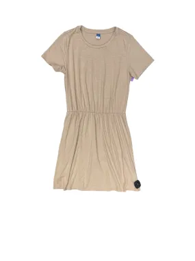 Beige Dress Casual Midi Old Navy, Size M