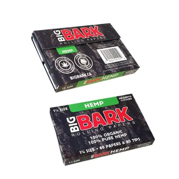 BIGBARK Organic Hemp Rolling paper