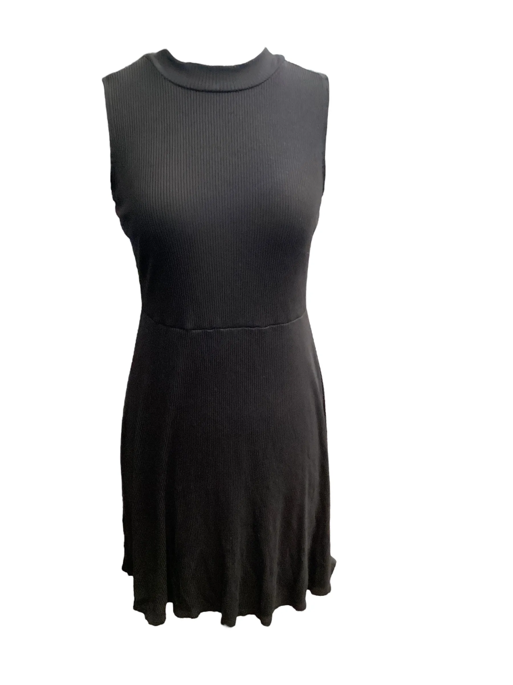 Black Dress Casual Midi Old Navy, Size S