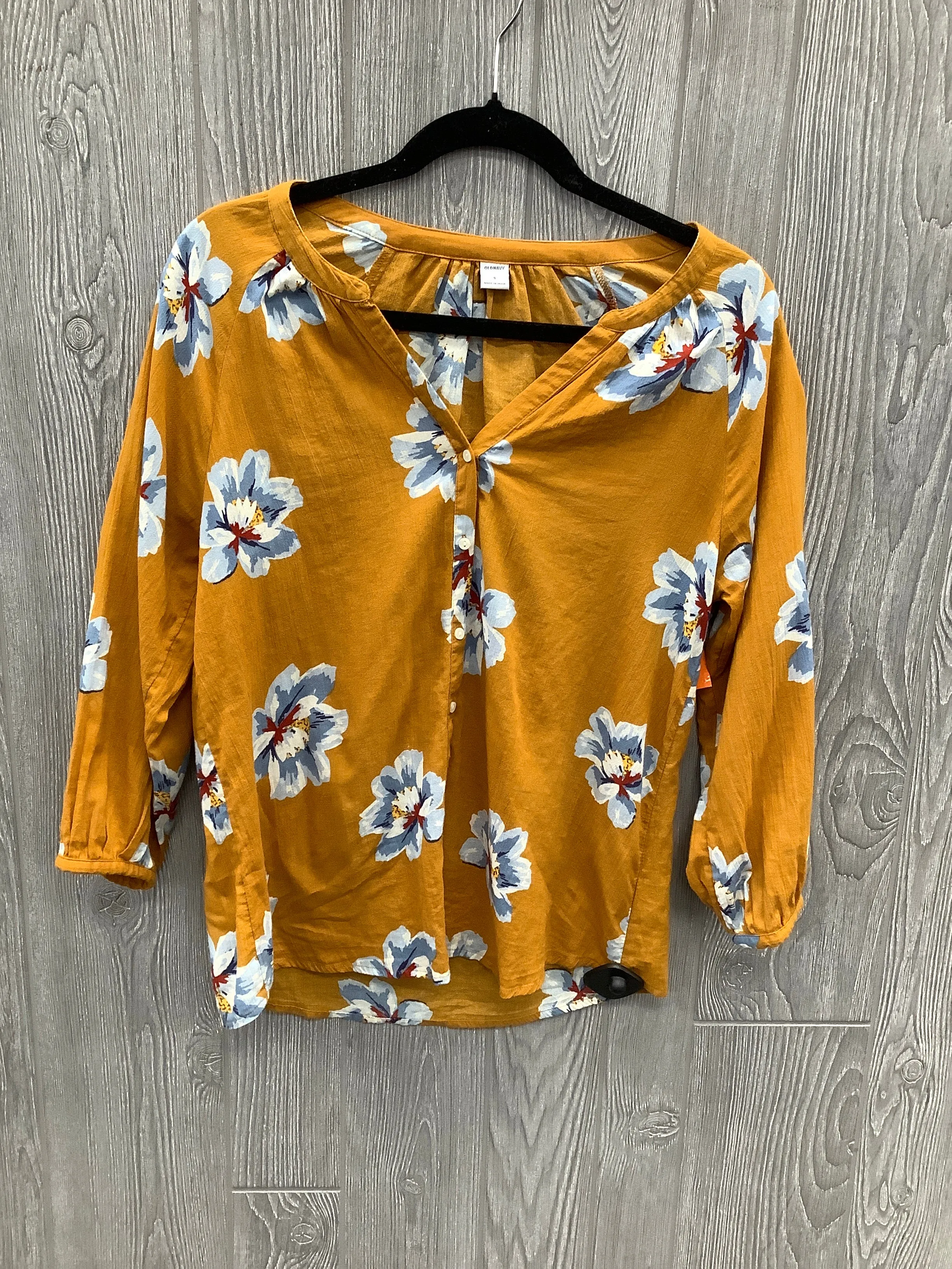 Blouse Long Sleeve By Old Navy  Size: S