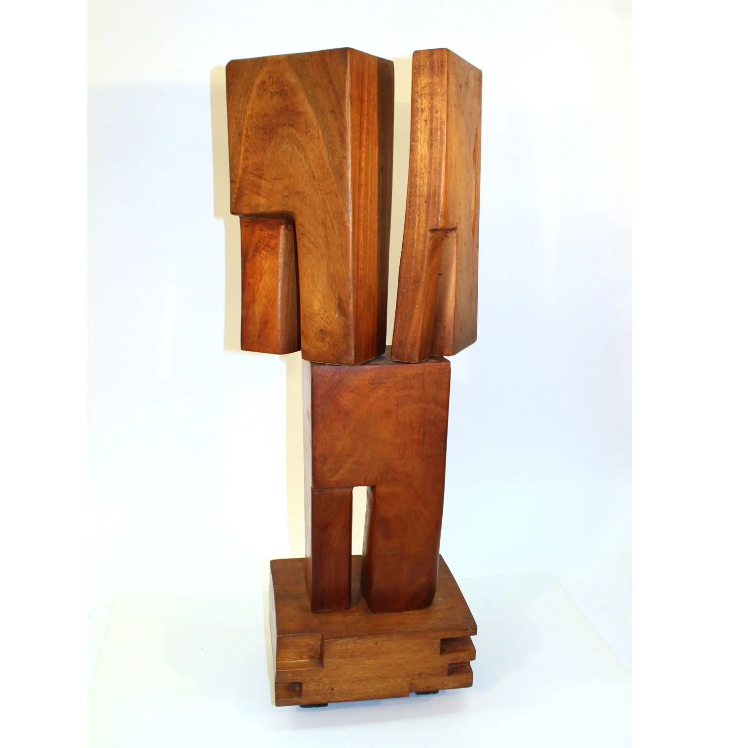 Bronka Stern 'The Shrine' Mid-Century Constructivist Spiritual Wood Sculpture