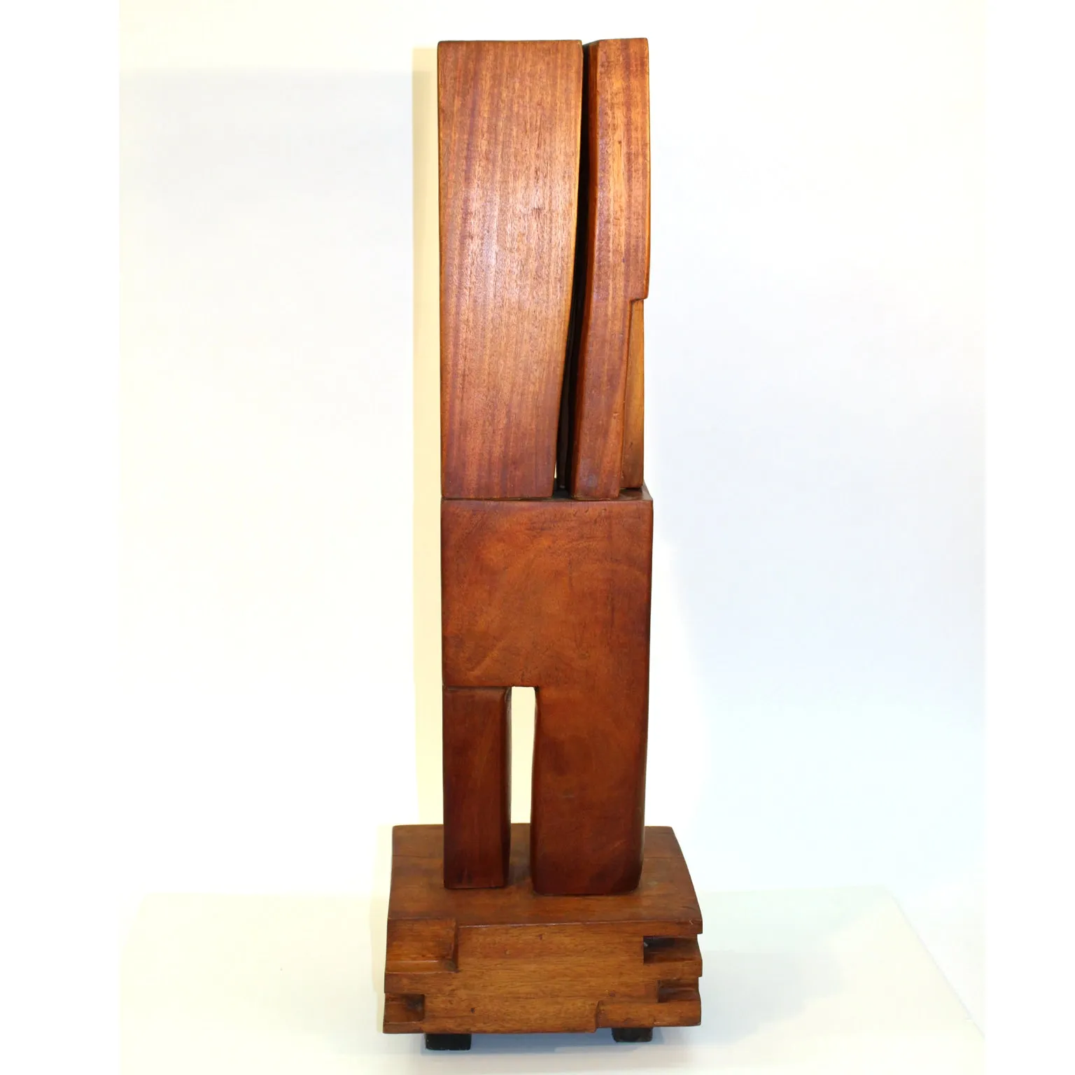 Bronka Stern 'The Shrine' Mid-Century Constructivist Spiritual Wood Sculpture