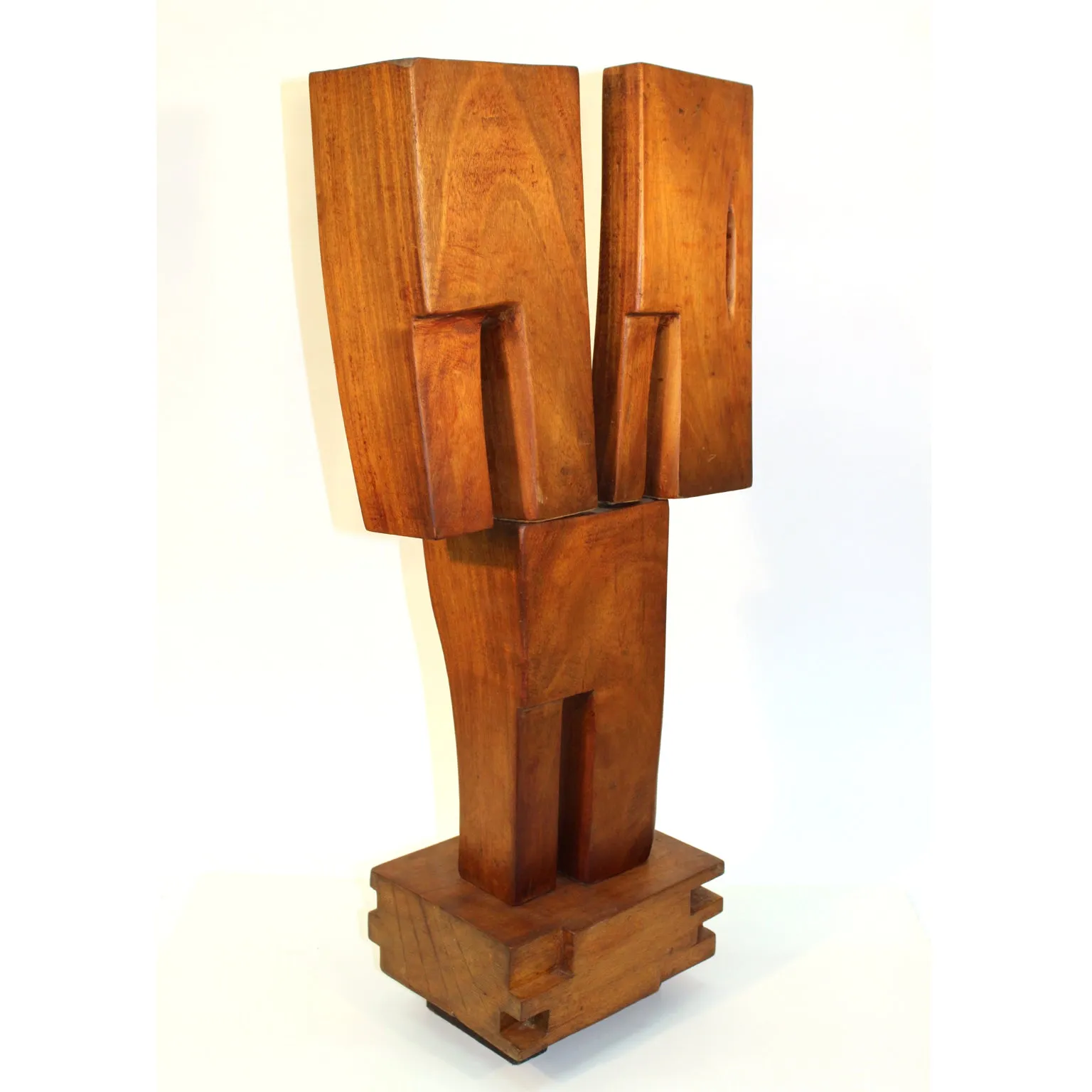 Bronka Stern 'The Shrine' Mid-Century Constructivist Spiritual Wood Sculpture