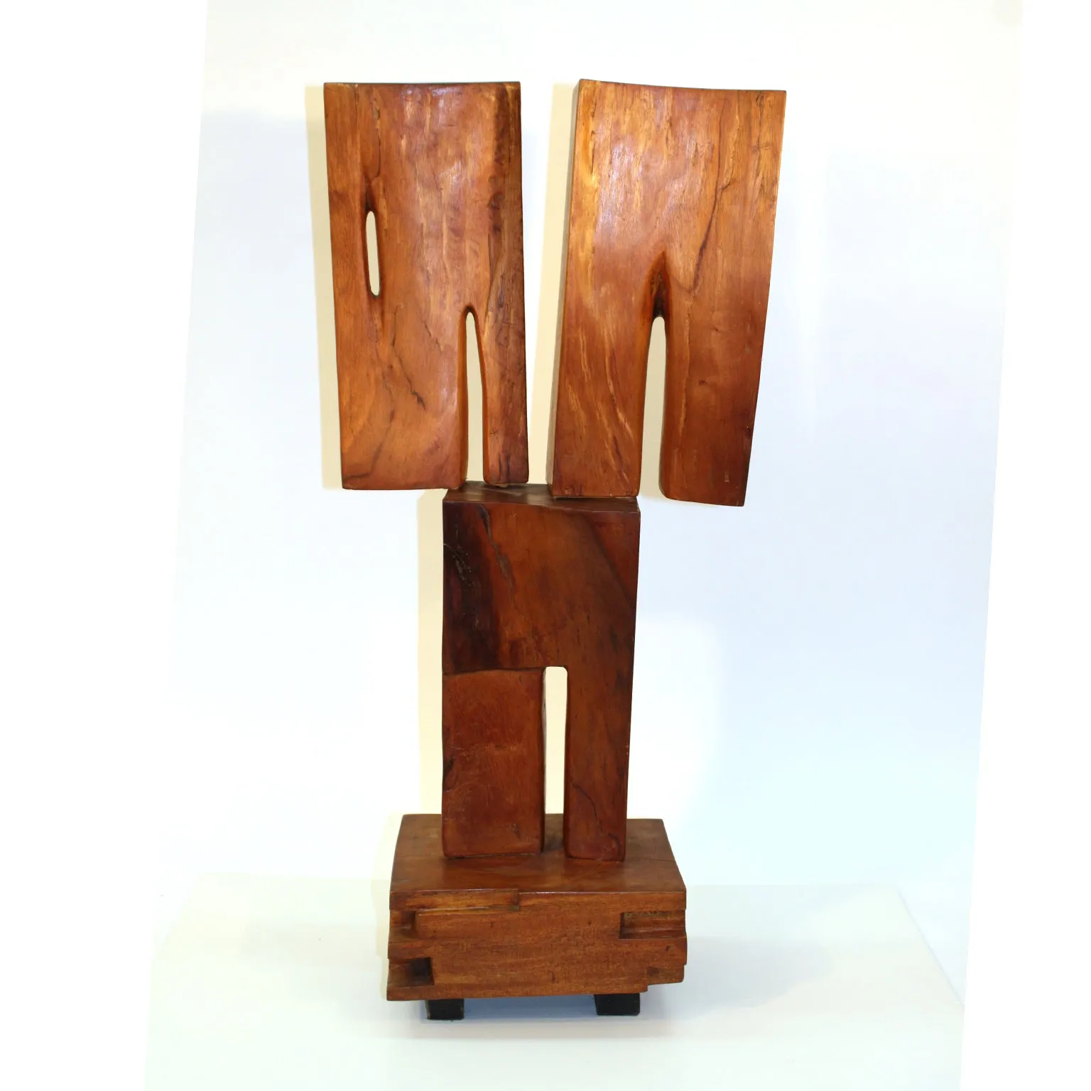 Bronka Stern 'The Shrine' Mid-Century Constructivist Spiritual Wood Sculpture