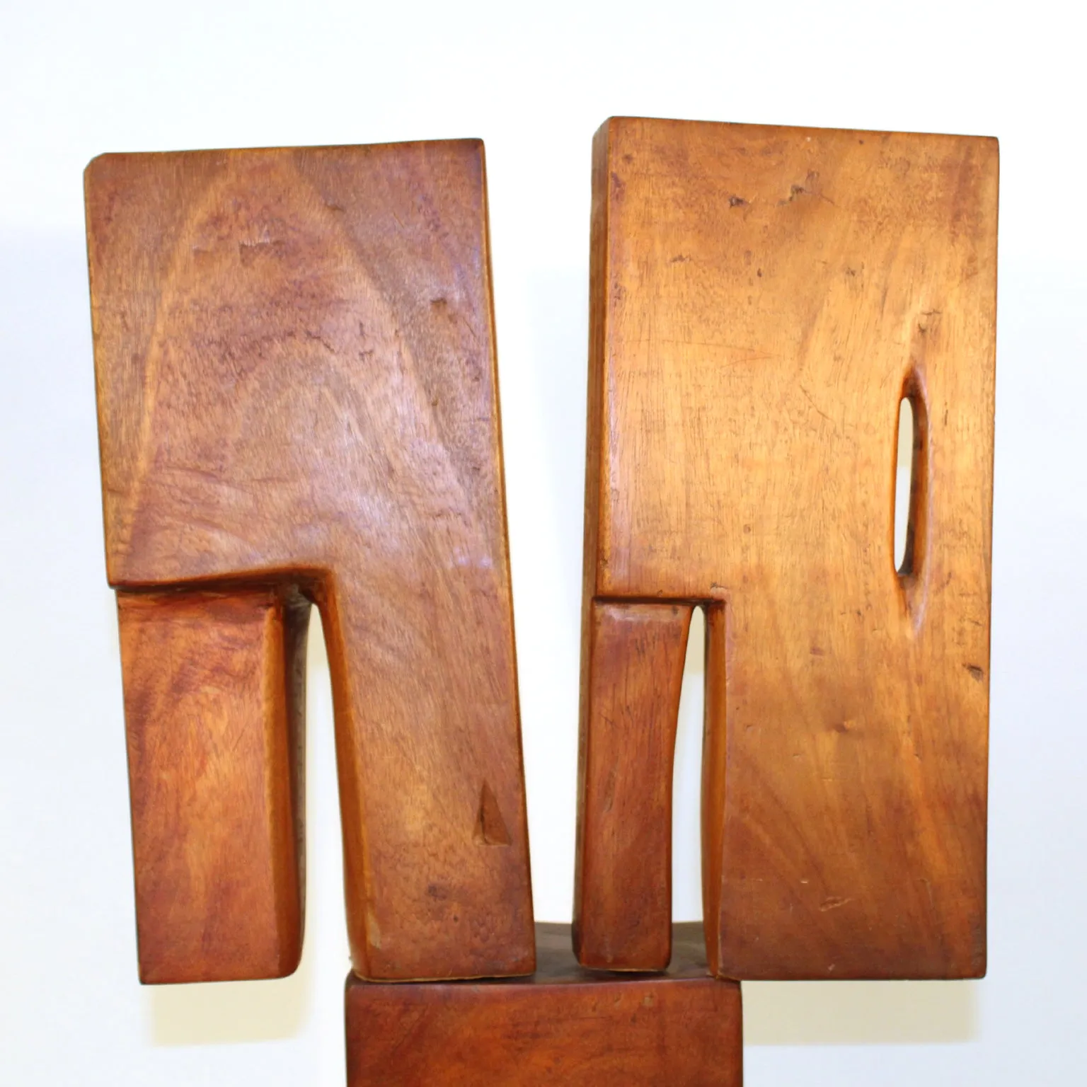 Bronka Stern 'The Shrine' Mid-Century Constructivist Spiritual Wood Sculpture