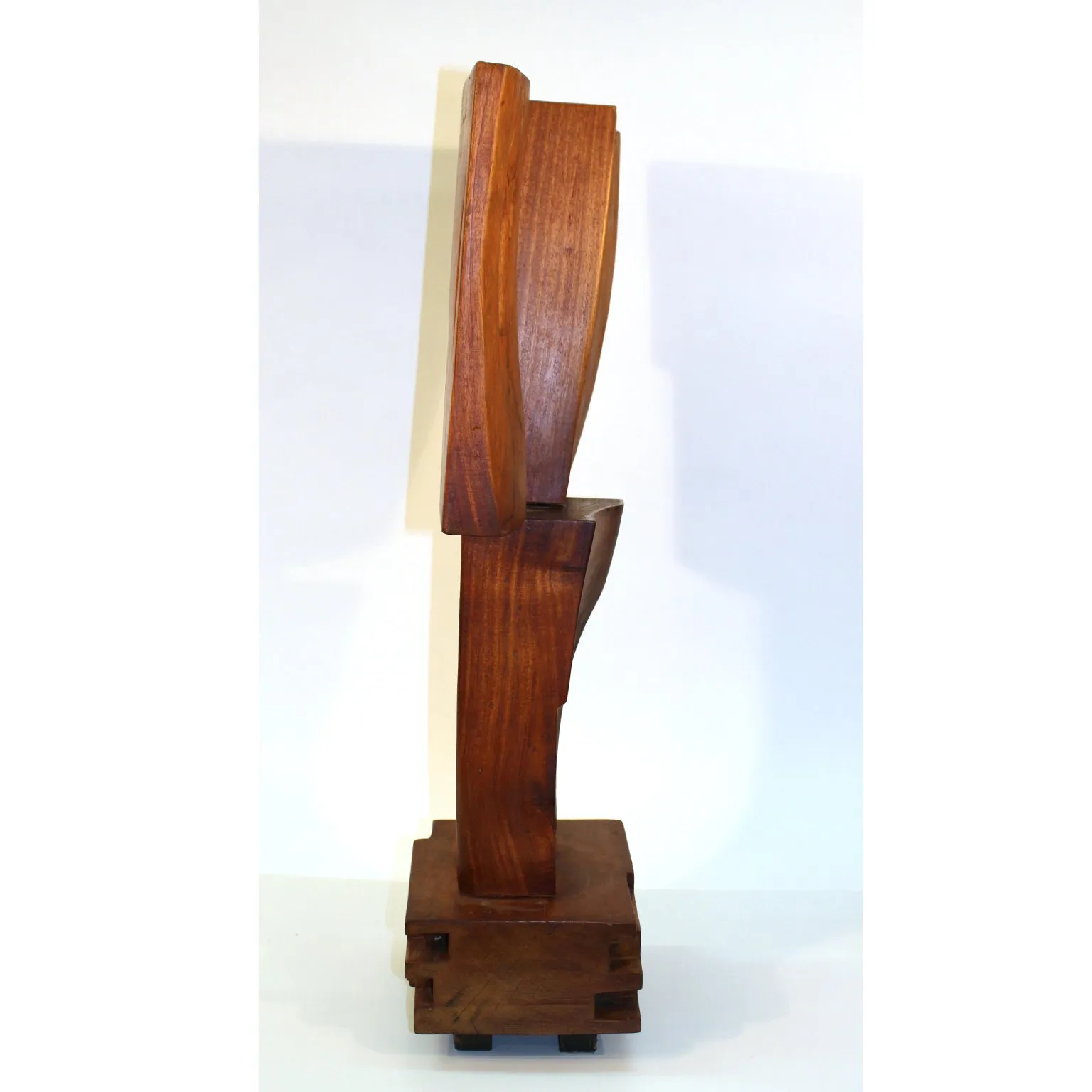 Bronka Stern 'The Shrine' Mid-Century Constructivist Spiritual Wood Sculpture