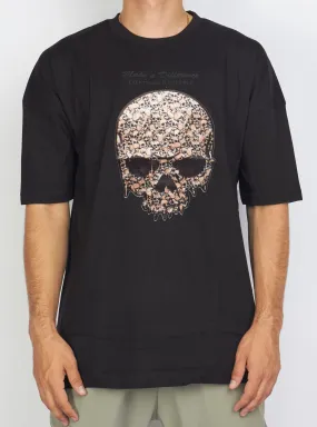 Buyer's Choice T-Shirt - Skulls - Black - 21-Y312