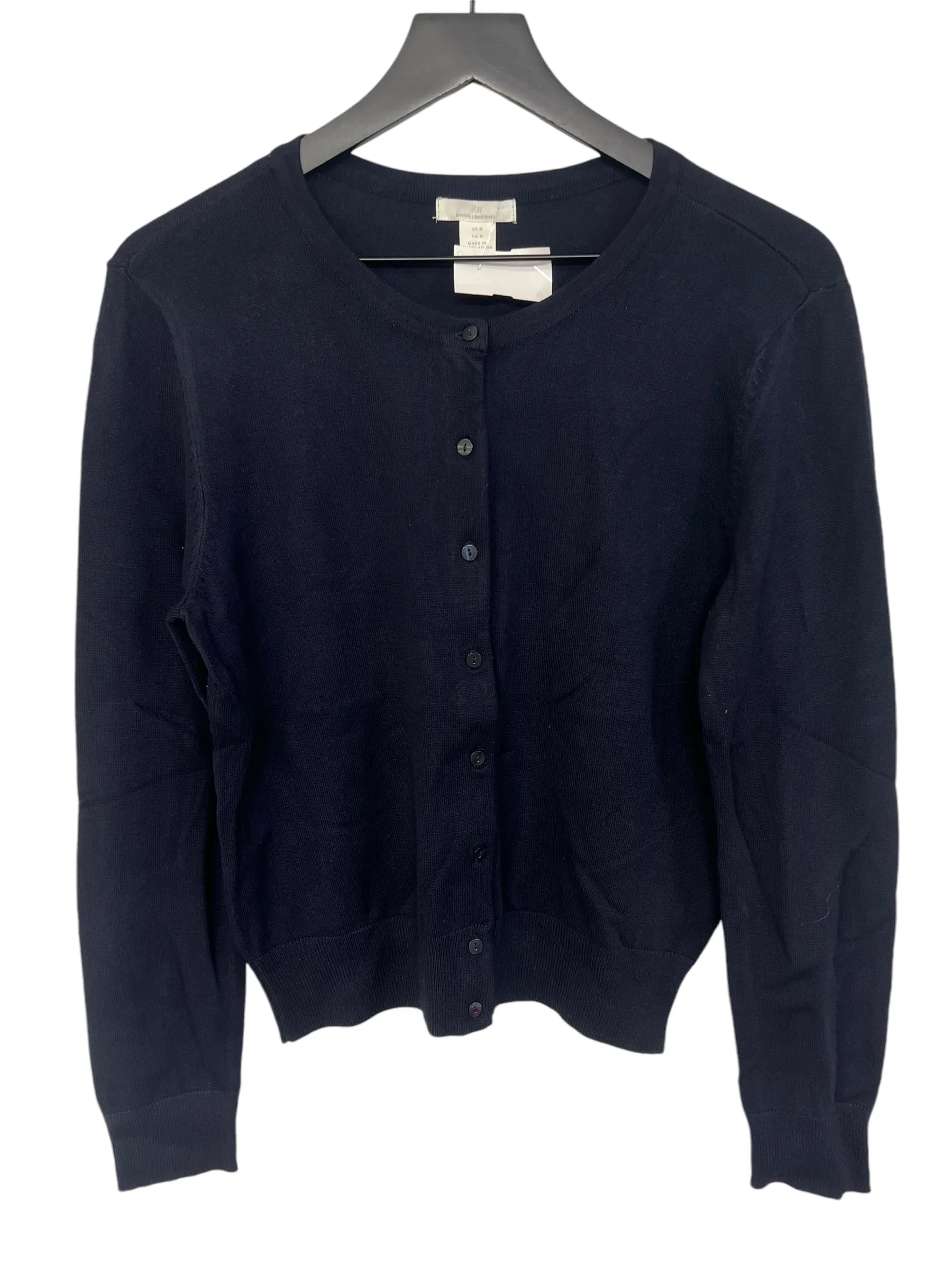 Cardigan By H&m In Navy, Size: M