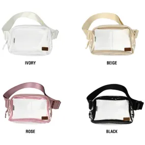 Clear Stadium Belt Fanny Pack