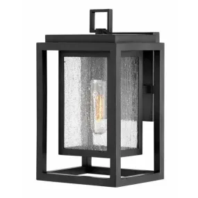 Clearwater Coastal Outdoor Wall Lantern - Small 12" - Black