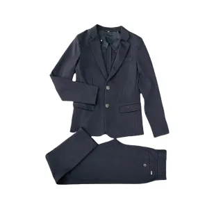 Emporio Armani Boys Navy Jersey Suit 8N4G81/8N4PL6