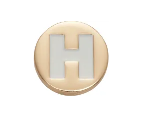 Gold Letter H