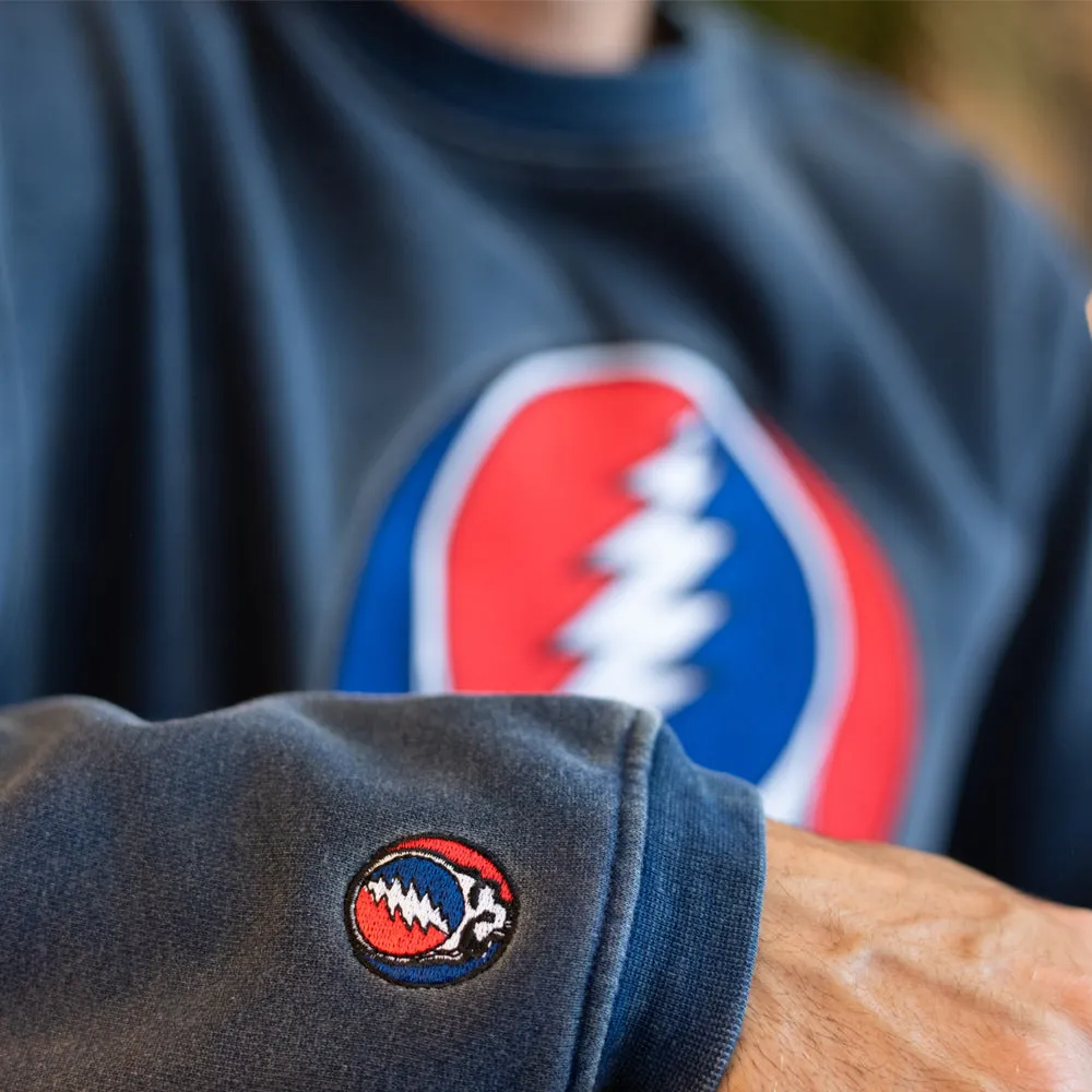 Grateful Dead | Pigment Dye Fleece | Large Steal Your Face