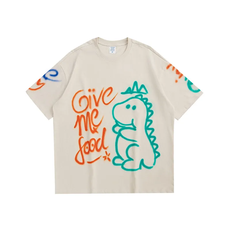 Hand-painted Cartoon T