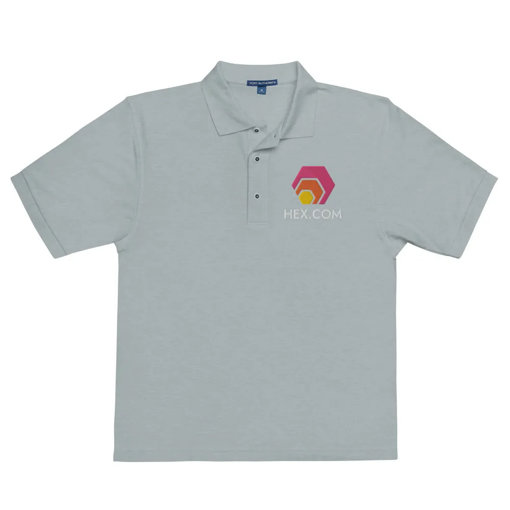 HEX.COM Men's Premium Polo