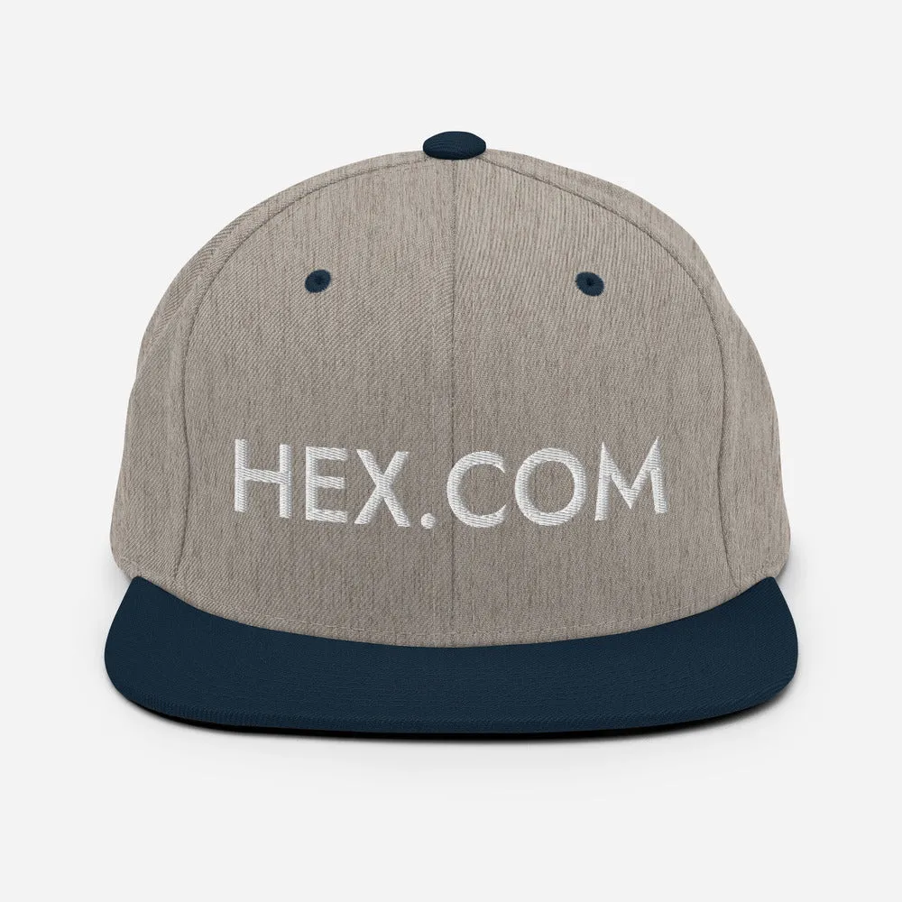 HEX.COM Snapback Hat