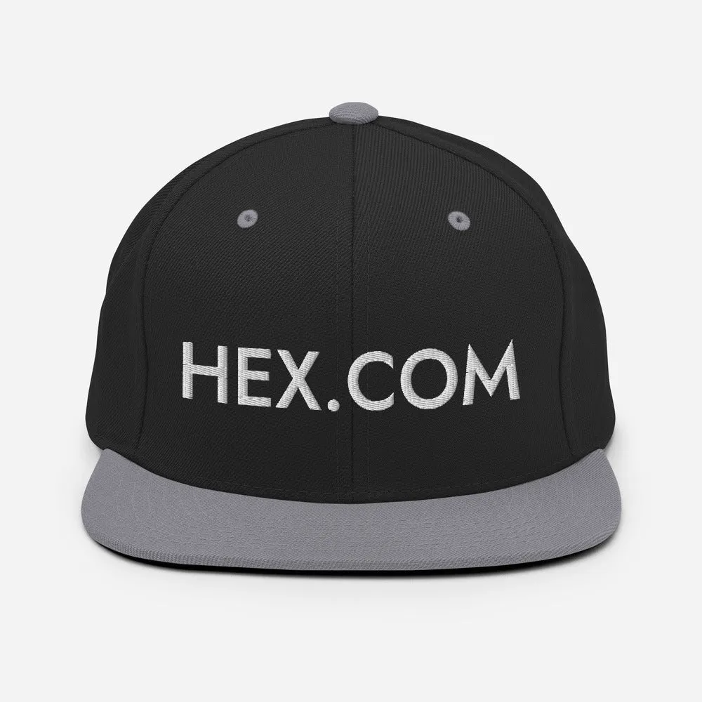 HEX.COM Snapback Hat