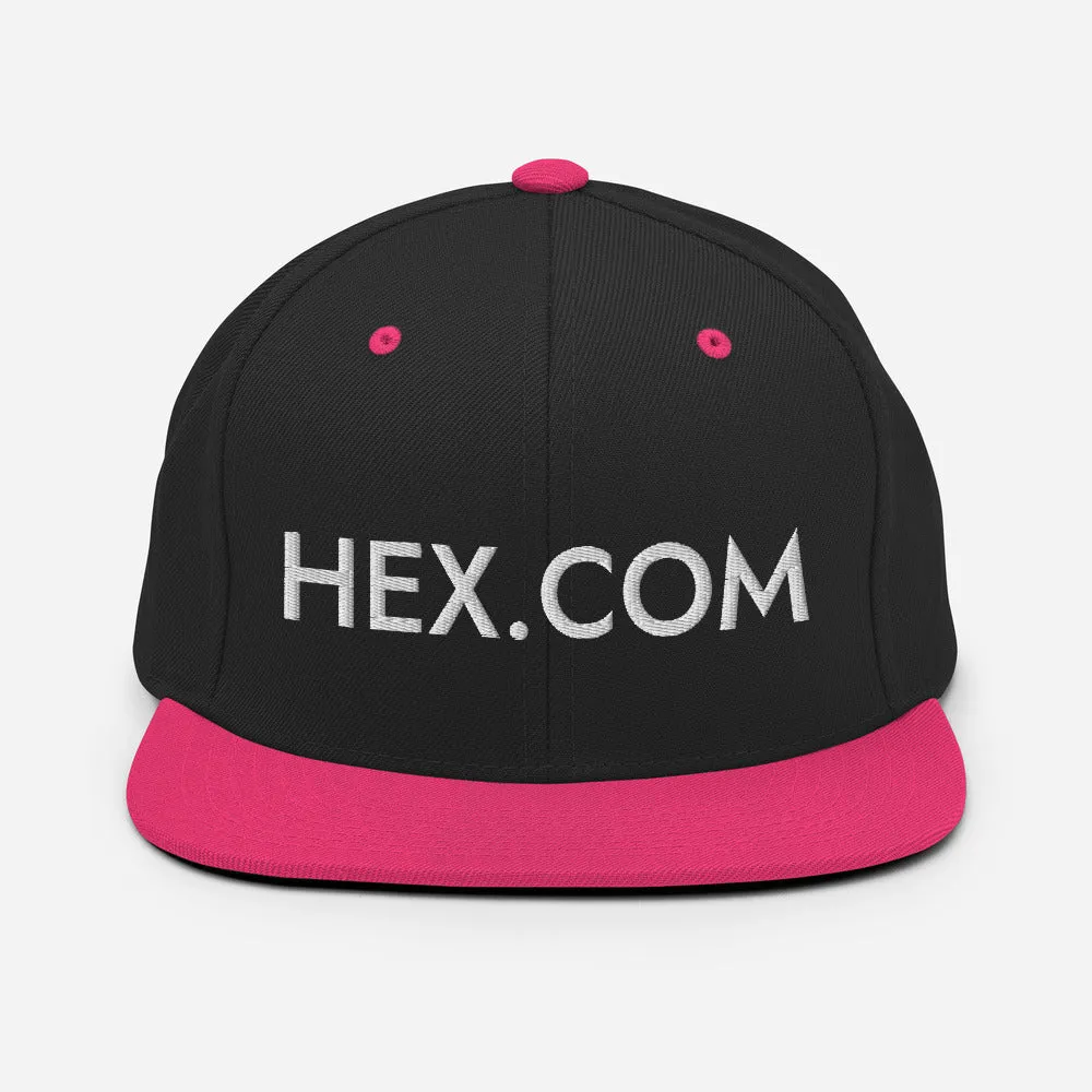 HEX.COM Snapback Hat