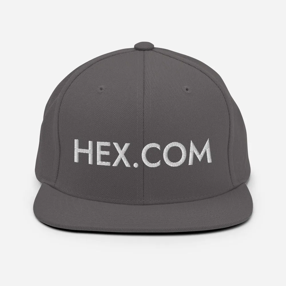 HEX.COM Snapback Hat