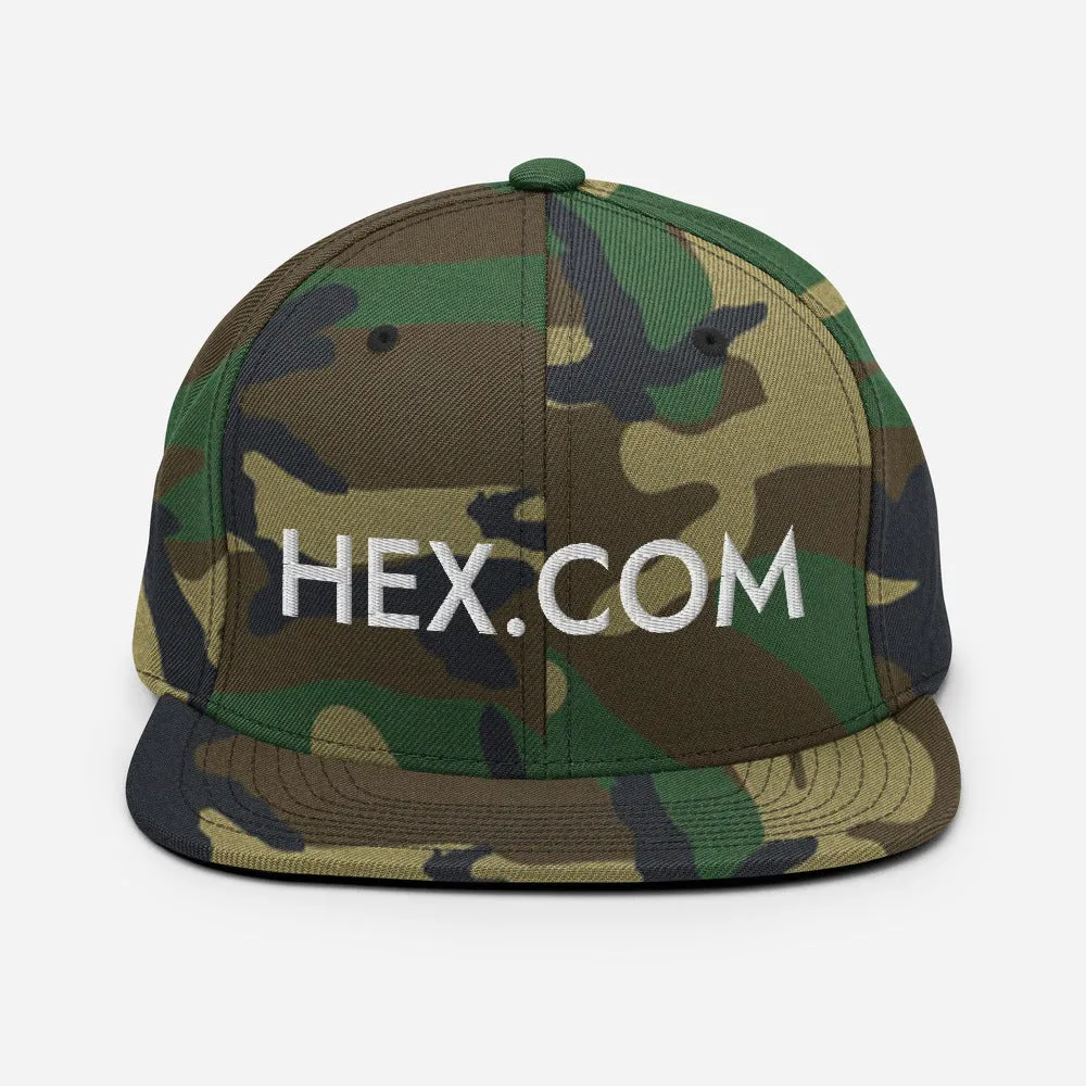 HEX.COM Snapback Hat