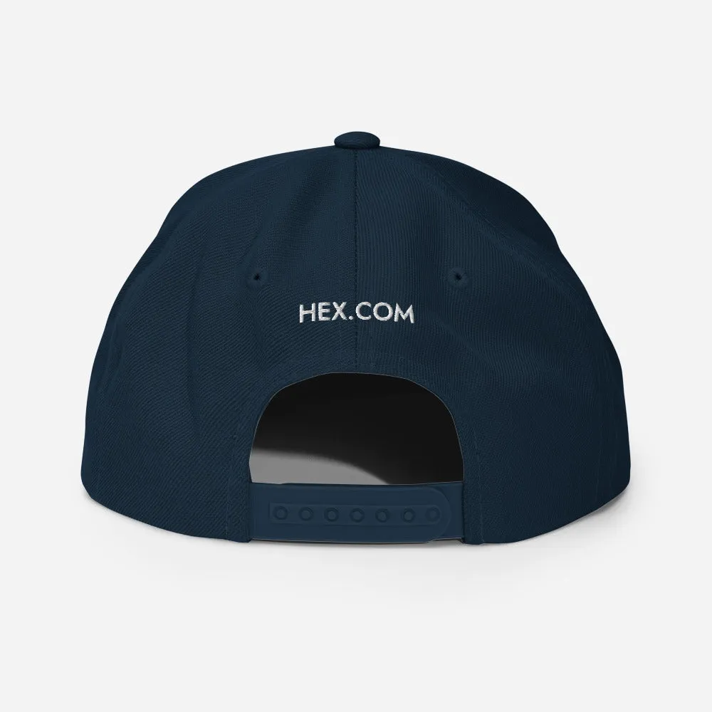 HEX.COM Snapback Hat