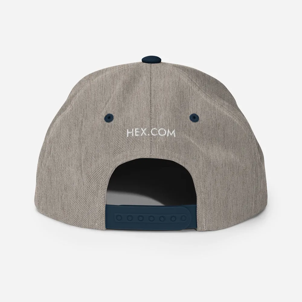 HEX.COM Snapback Hat