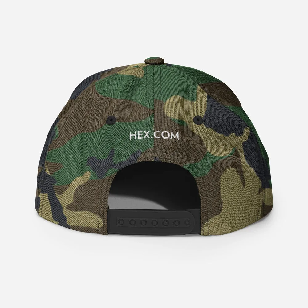 HEX.COM Snapback Hat