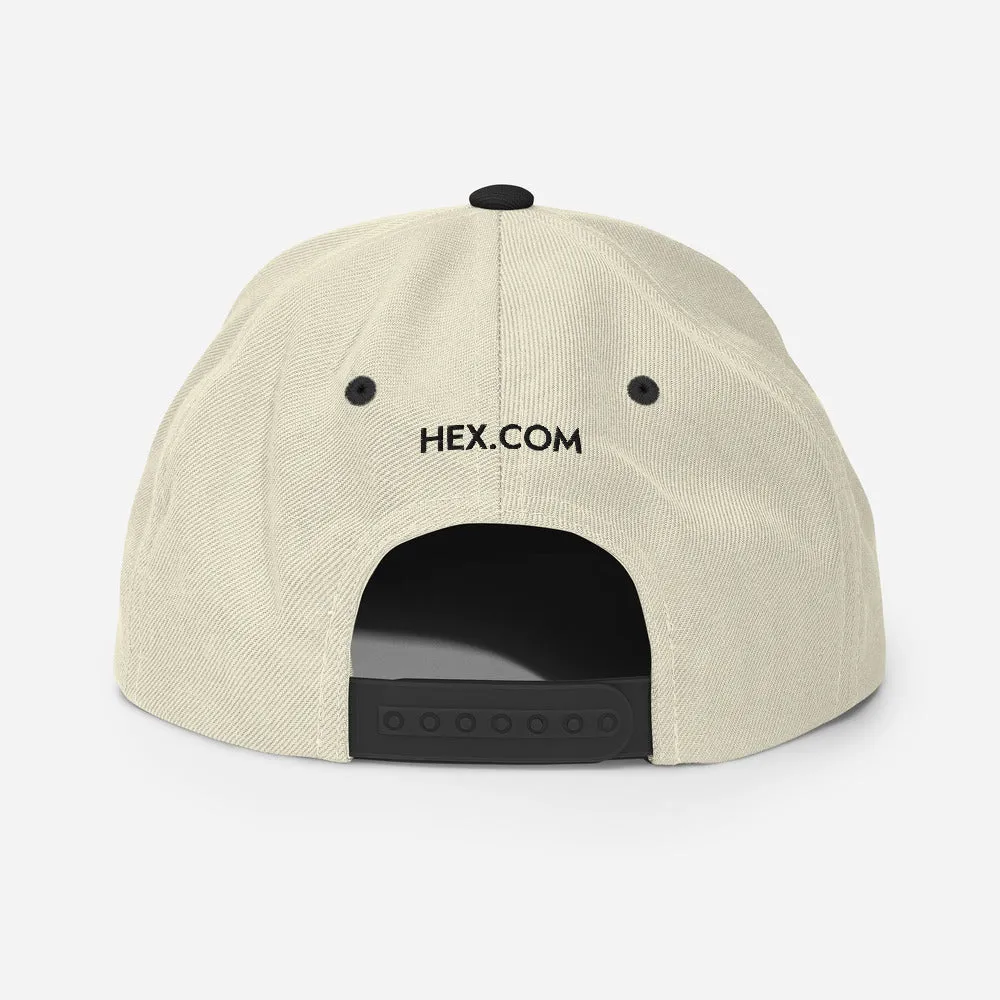 HEX.COM Snapback Hat