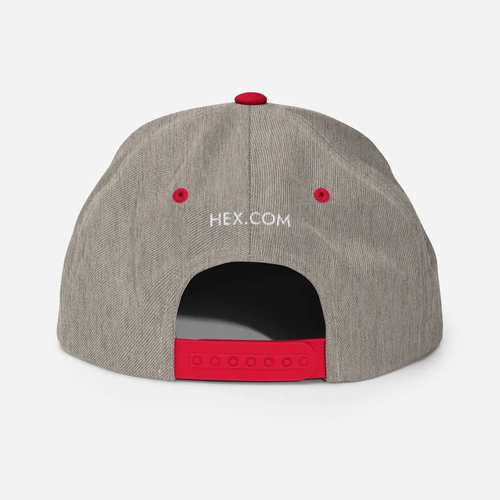 HEX.COM Snapback Hat