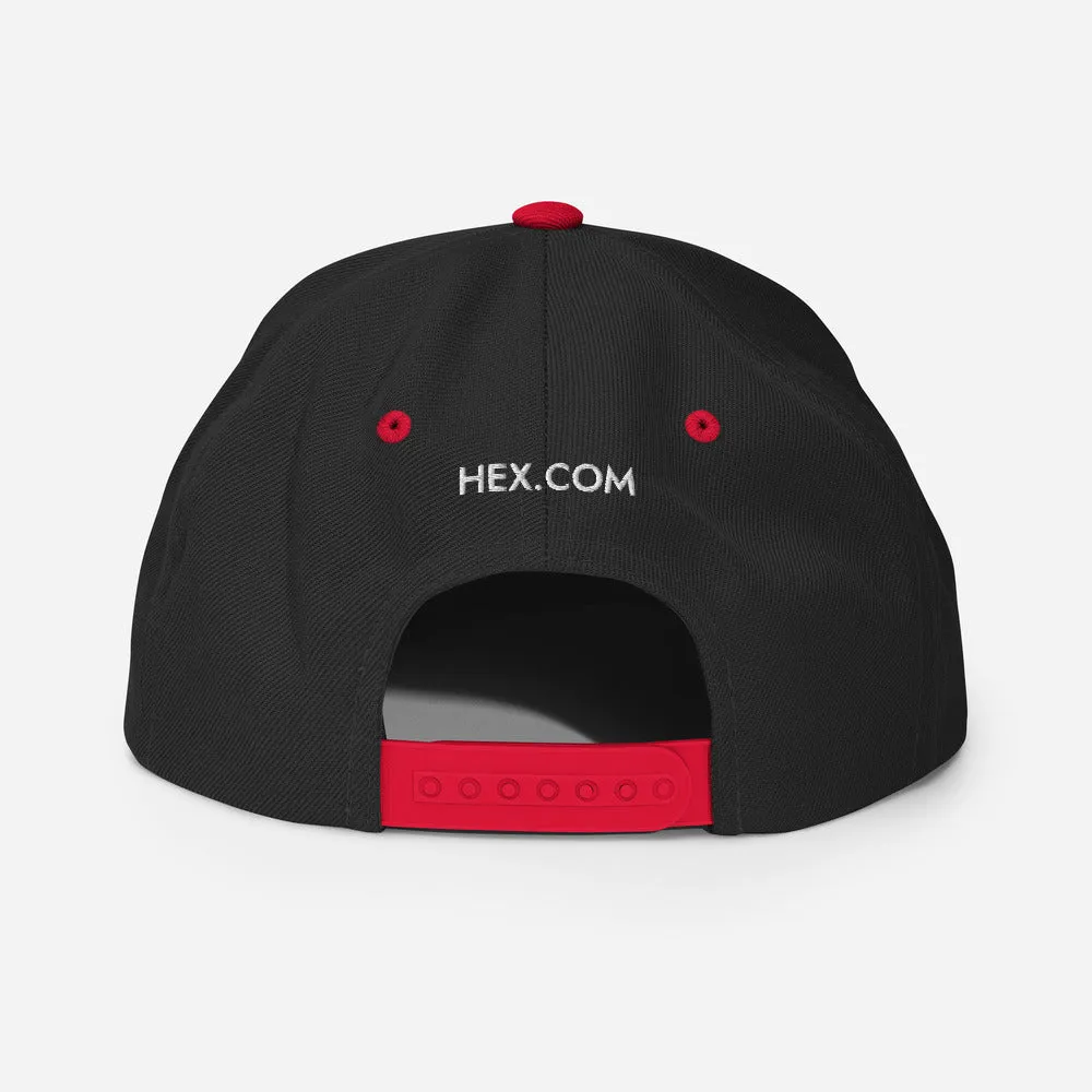 HEX.COM Snapback Hat