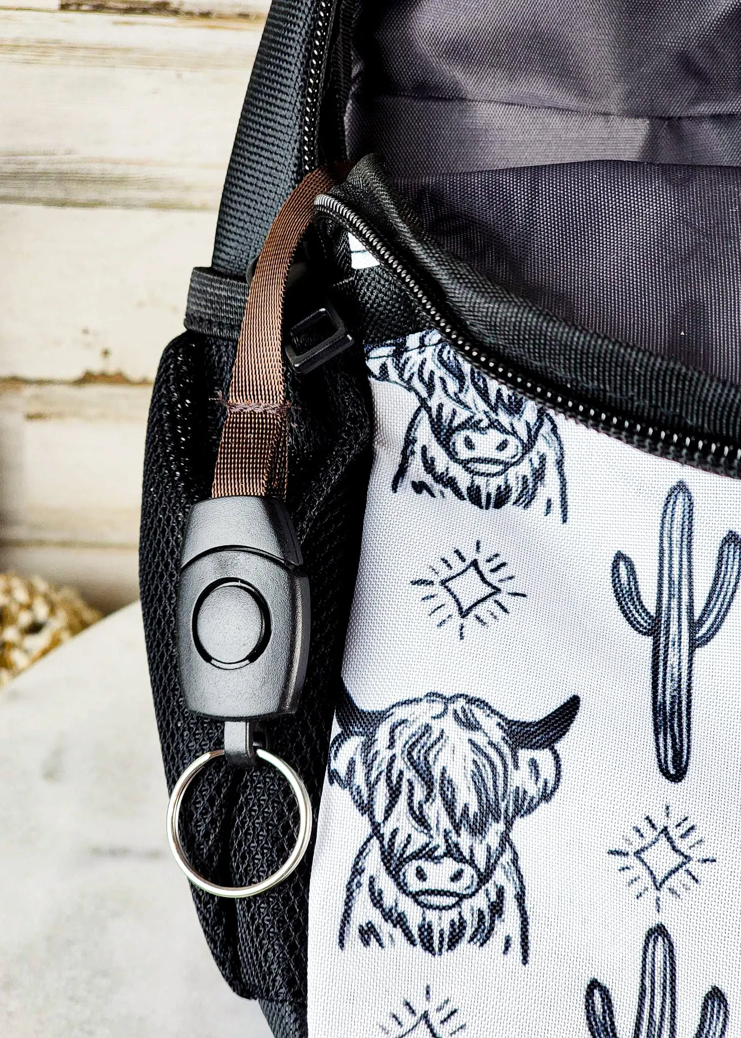 Highland Cow Sling Bag