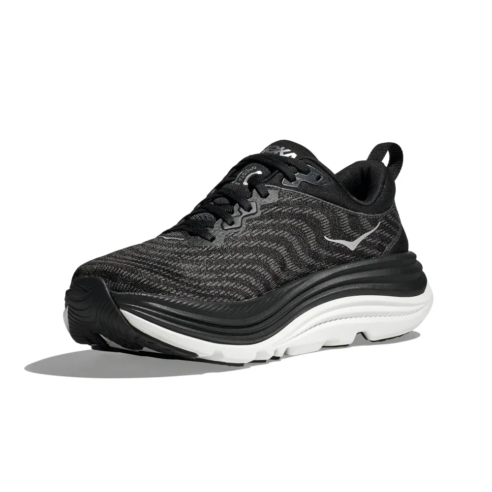 Hoka Gaviota 5 Black/White Running Shoe (Men's)