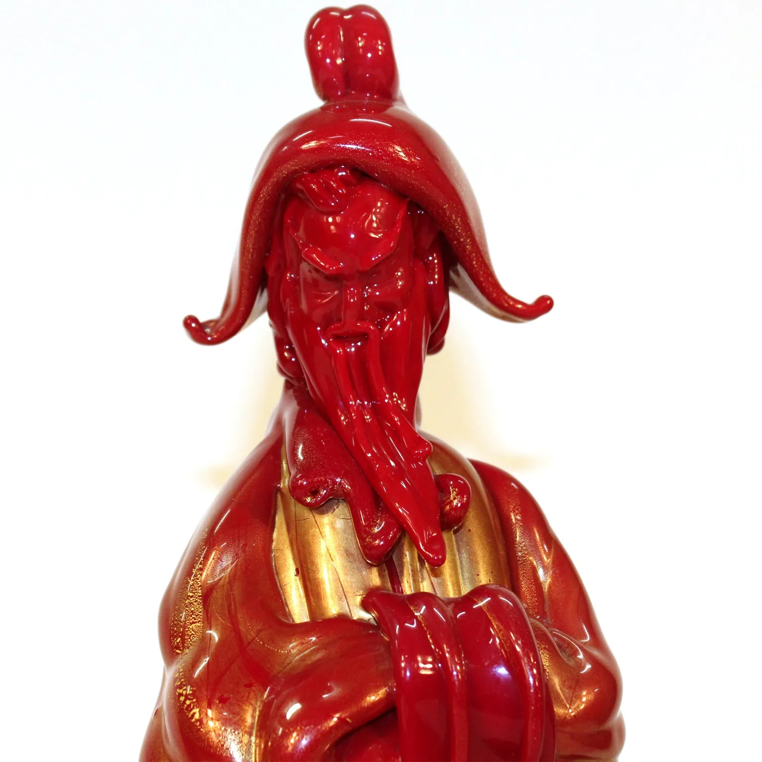 Italian Murano Glass Chinese Wise Man Figure