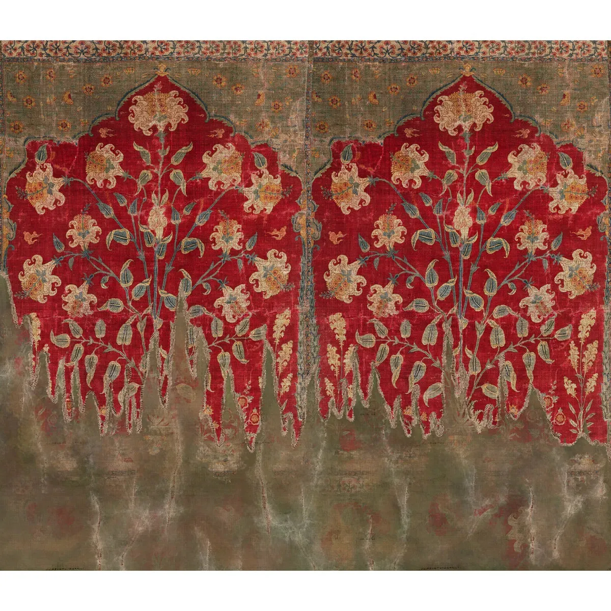 Kaleen Wallpaper Artfully designed for walls Red