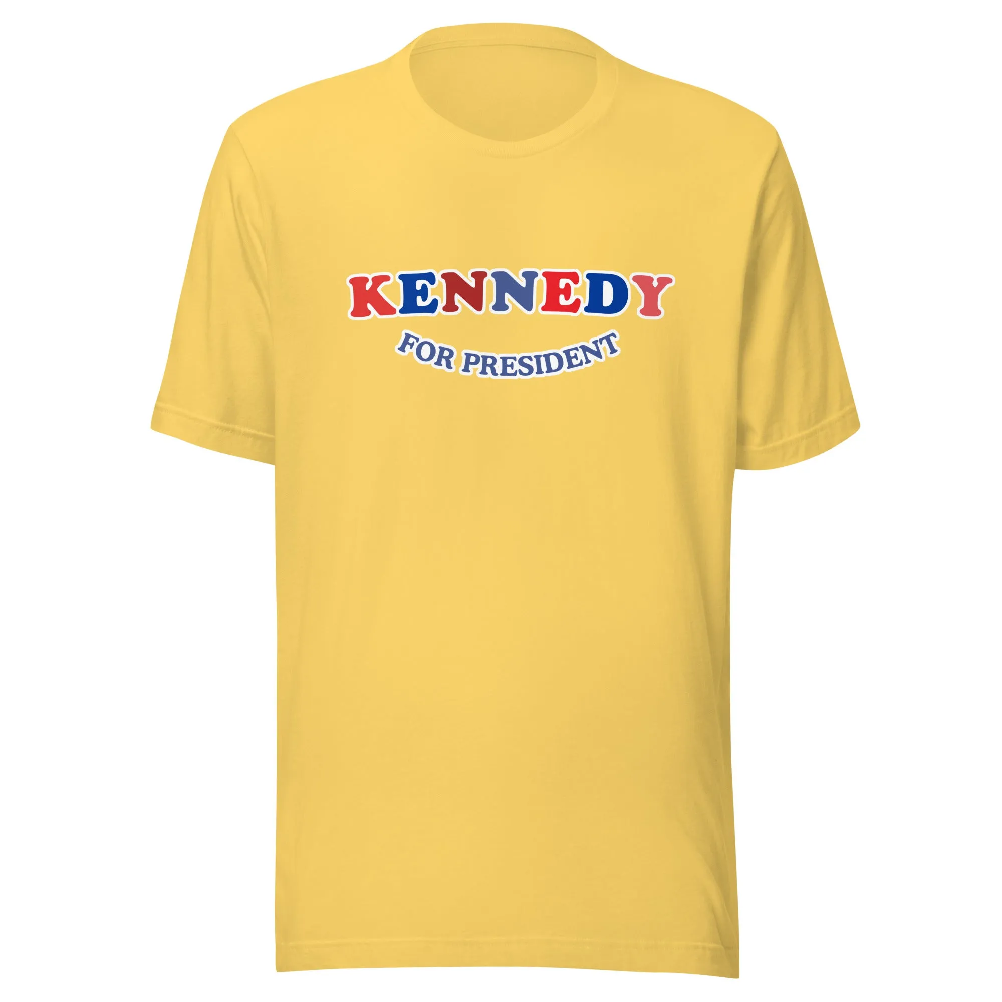 Kennedy for President Colorful Unisex Tee