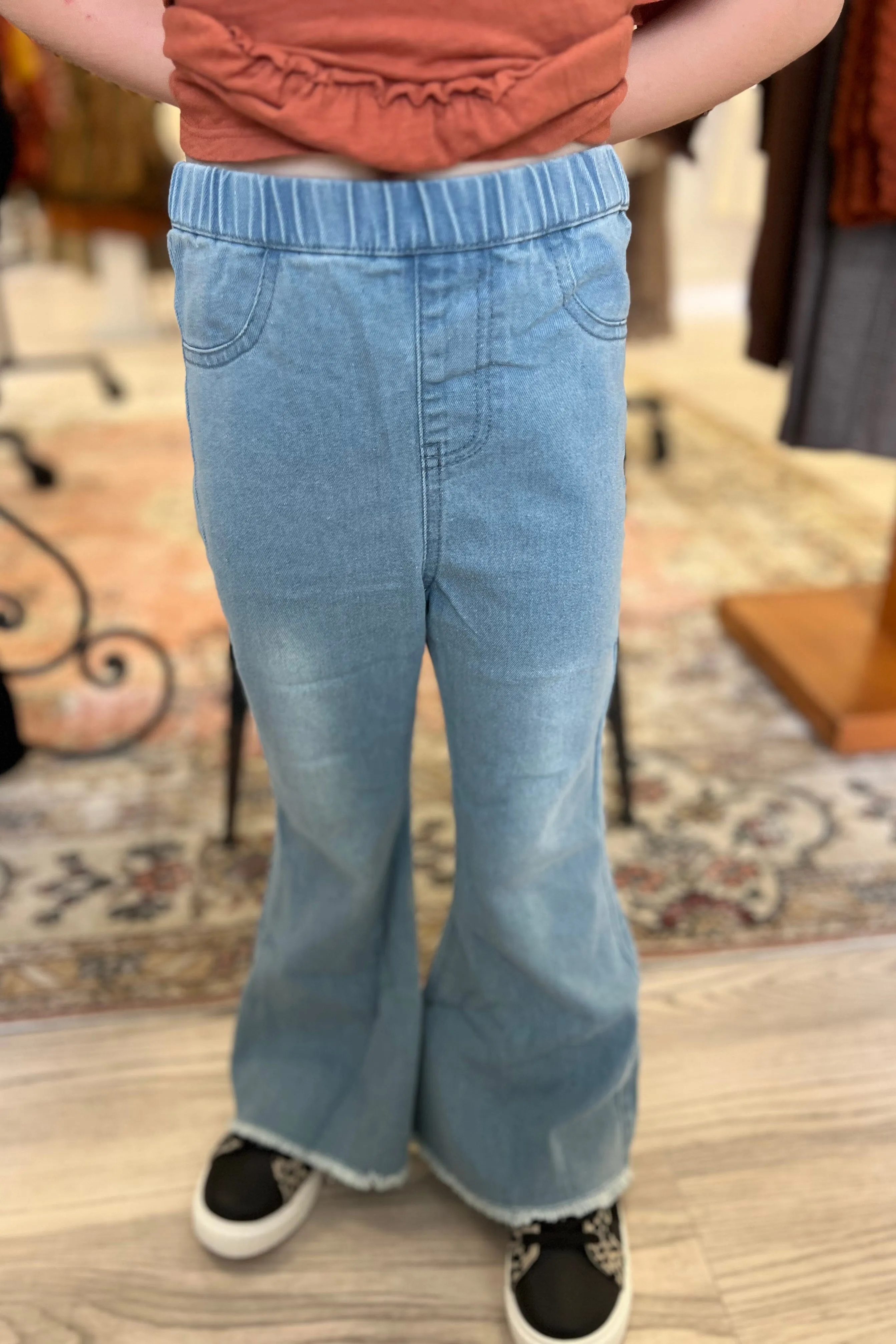 Kids Denim Bell Bottoms