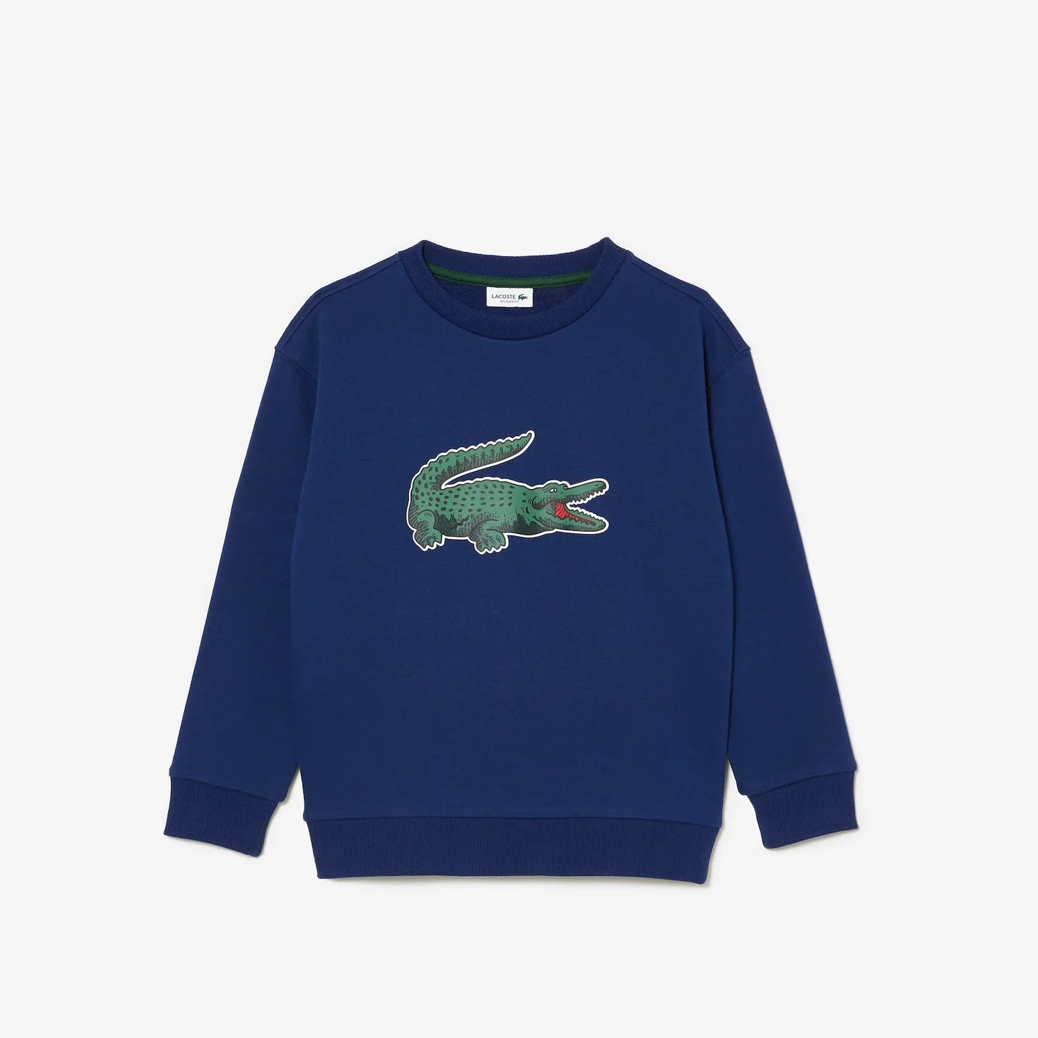 Kids Signature Print Navy Sweater