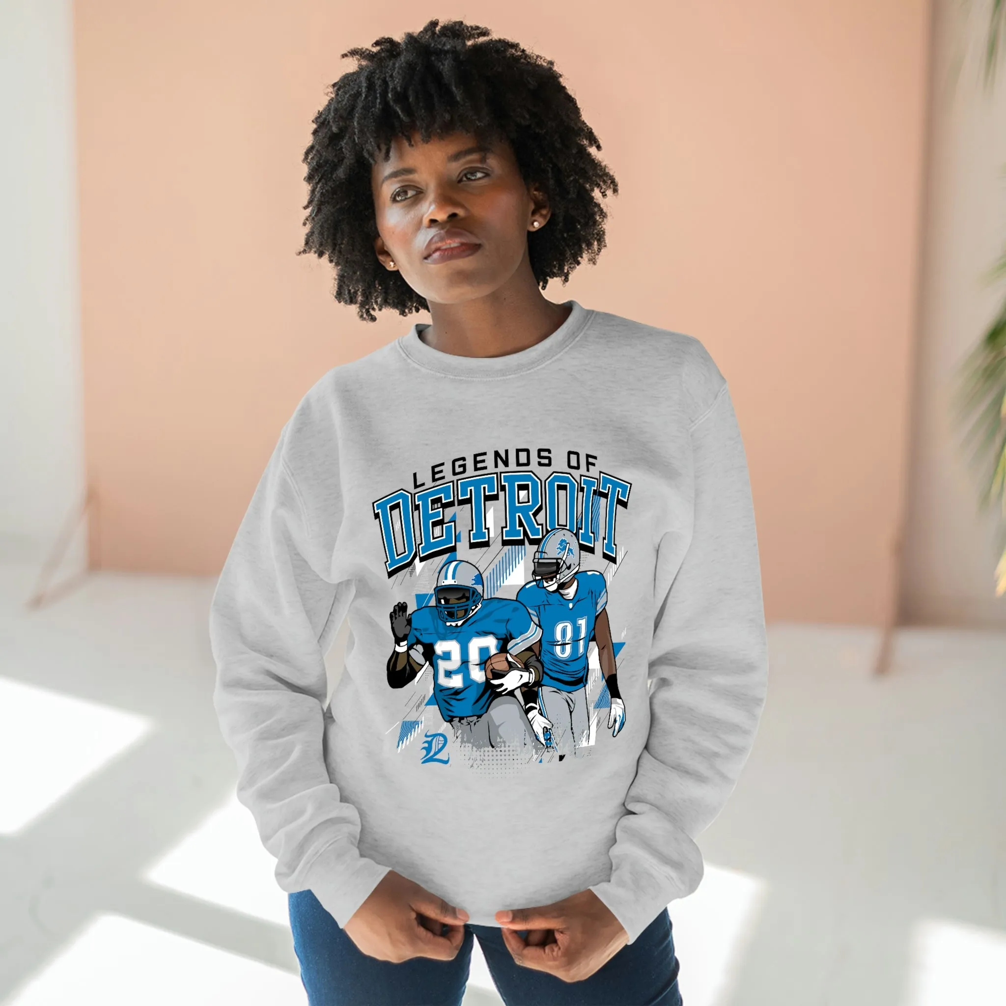 Legends of Detroit Crewneck